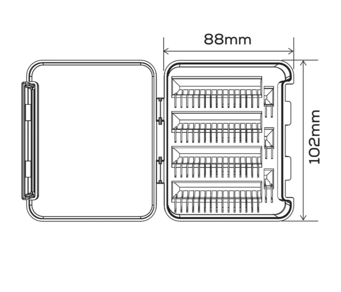 Коробка Golden catsh G.Carp Hook Box